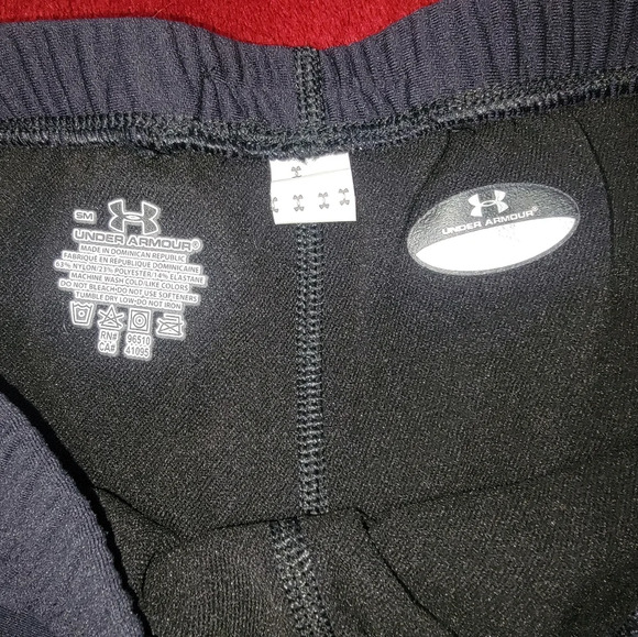 Under Armour Black Leggings with Elastic Waistband - Picture 3 of 4